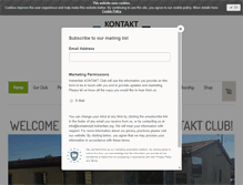Tablet Screenshot of kontaktclub-hohenfels.org